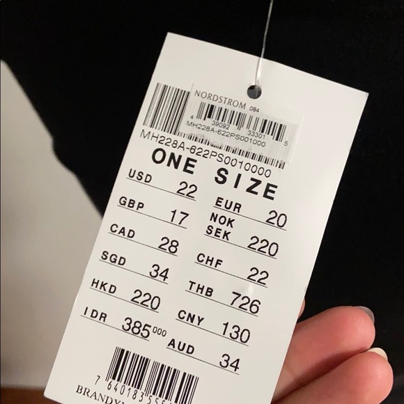 NWD Brandy Melville Black Crop Top - Picture 4 of 4